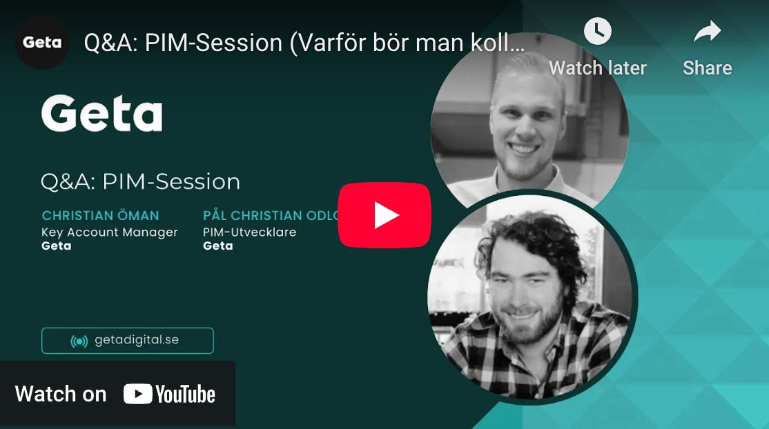Varför bör man kolla på ett PIM?