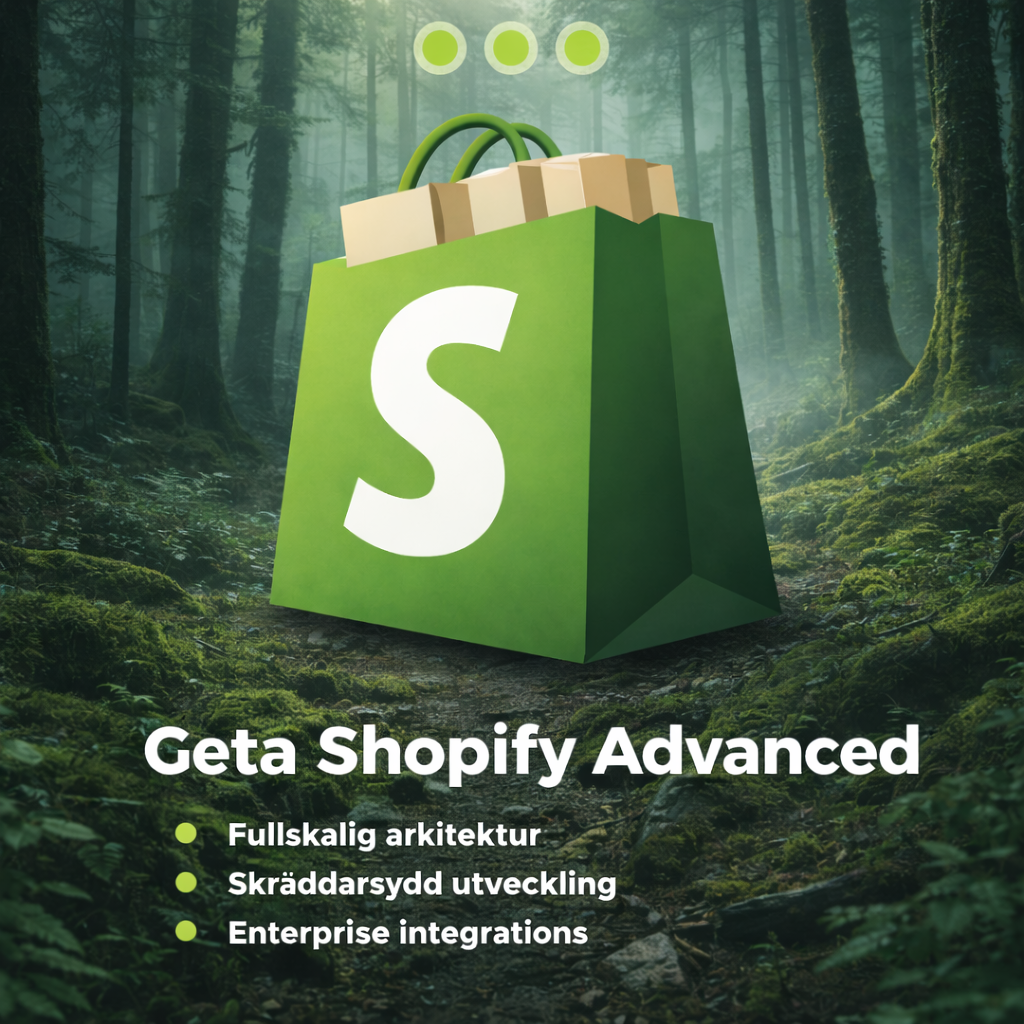 Geta Shopify - Advanced